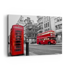 Canvas picture - The Reddest in Europe - 100x70 cm