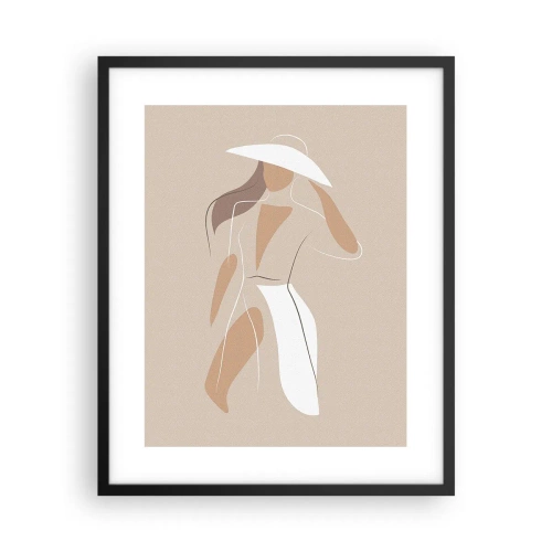 Poster in black frame - Fashion Is Fun - 40x50 cm