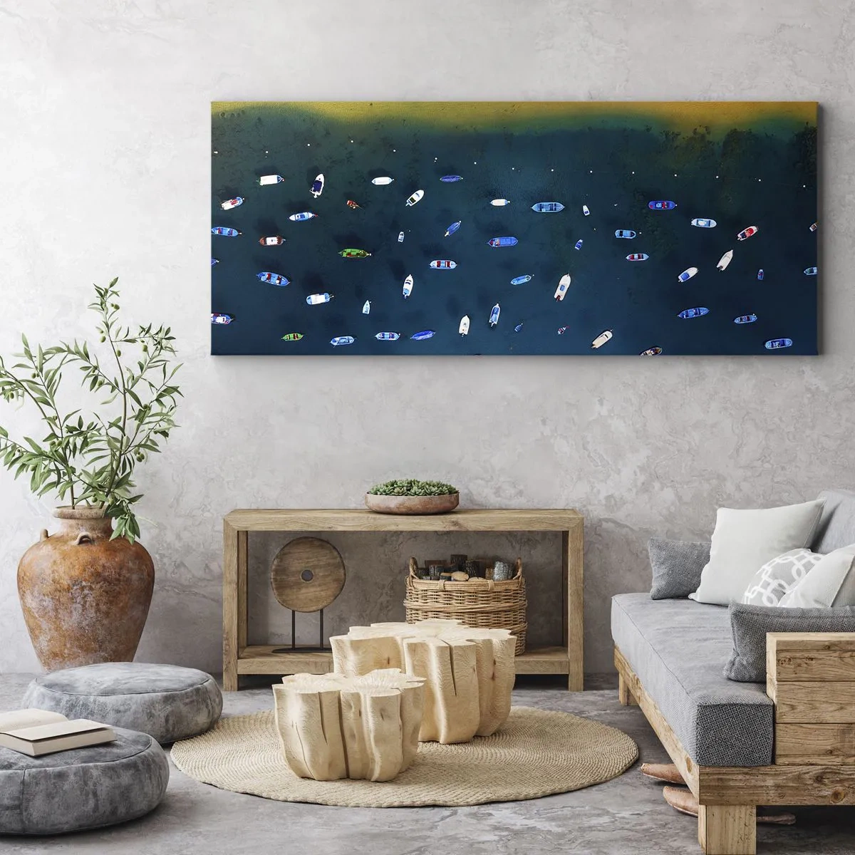 Canvas picture - Holiday Game - 100x40 cm