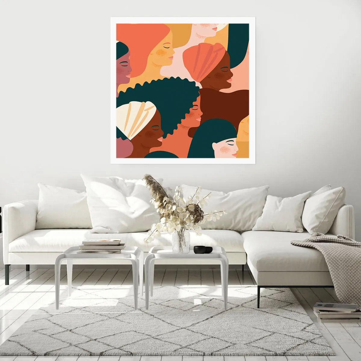 Poster - Pure Womanhood - 30x30 cm