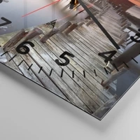 Clock face with numbers