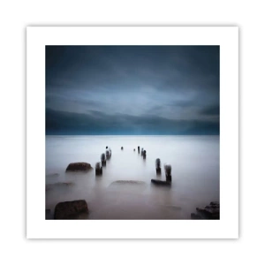 Poster - Pensive Lake - 40x40 cm