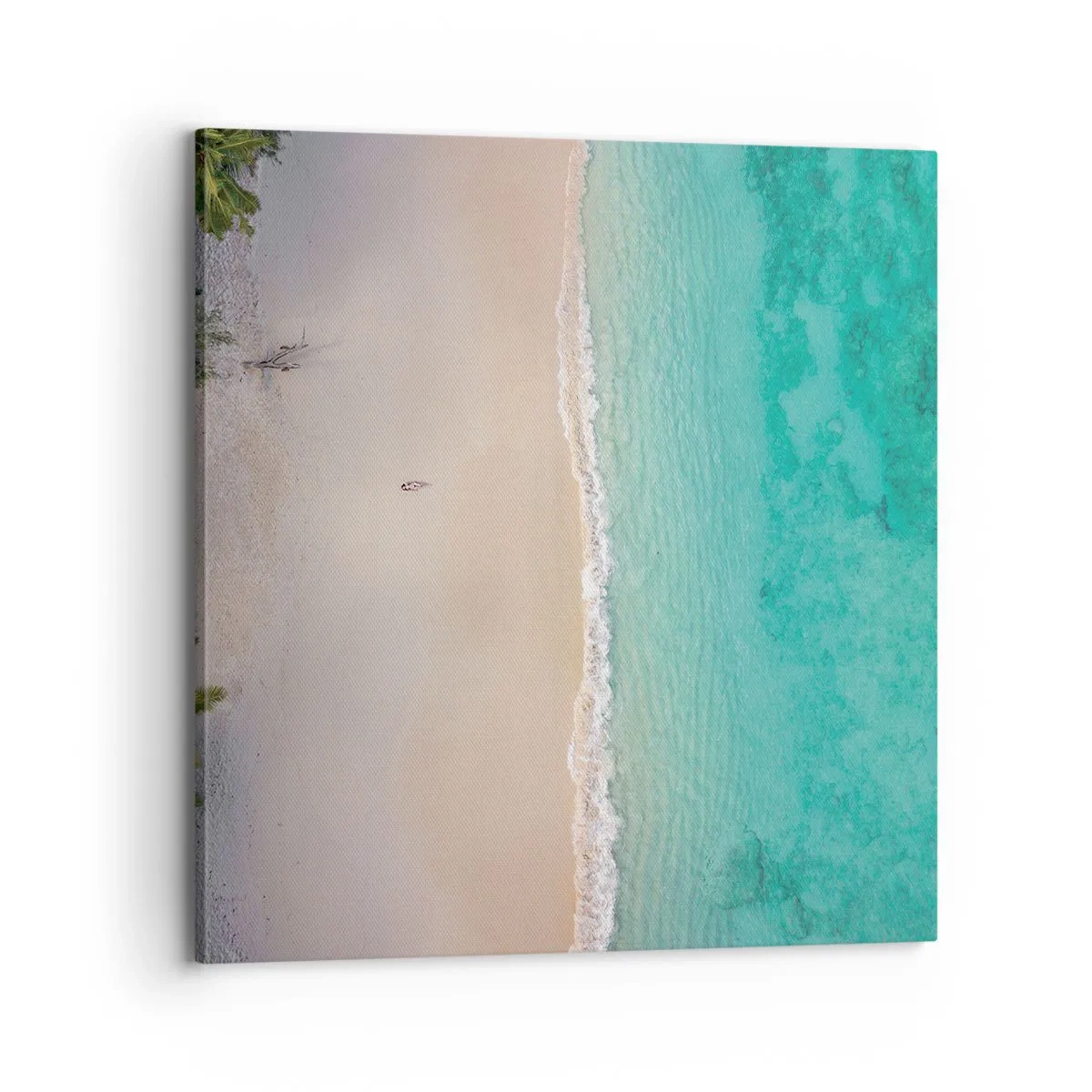 Canvas picture - Paradise Beach - 70x70 cm
