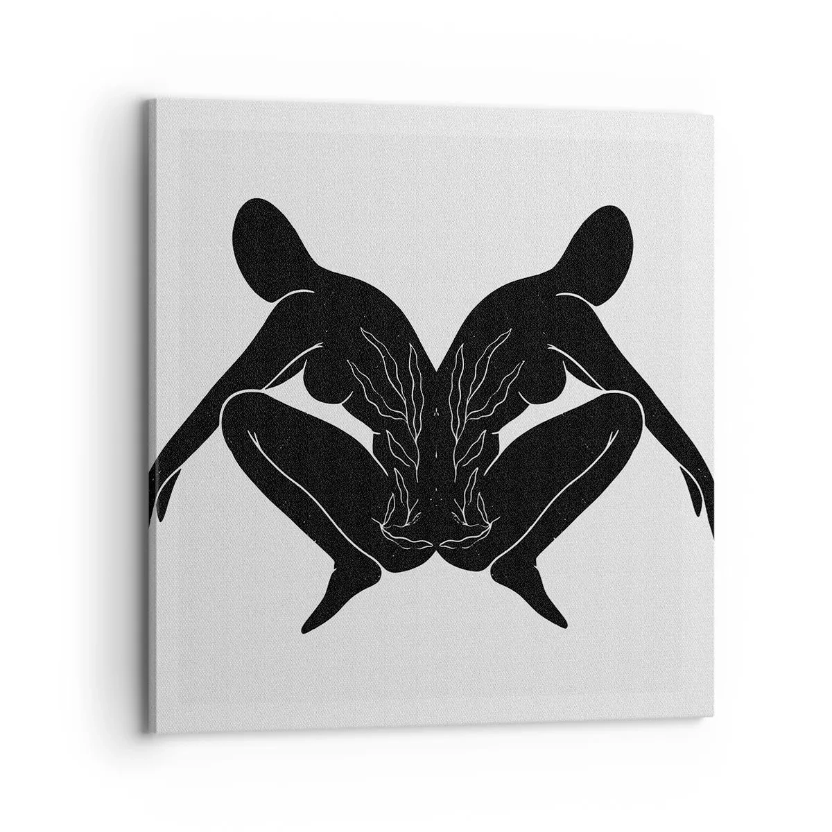 Canvas picture - Mutual Soul - 70x70 cm