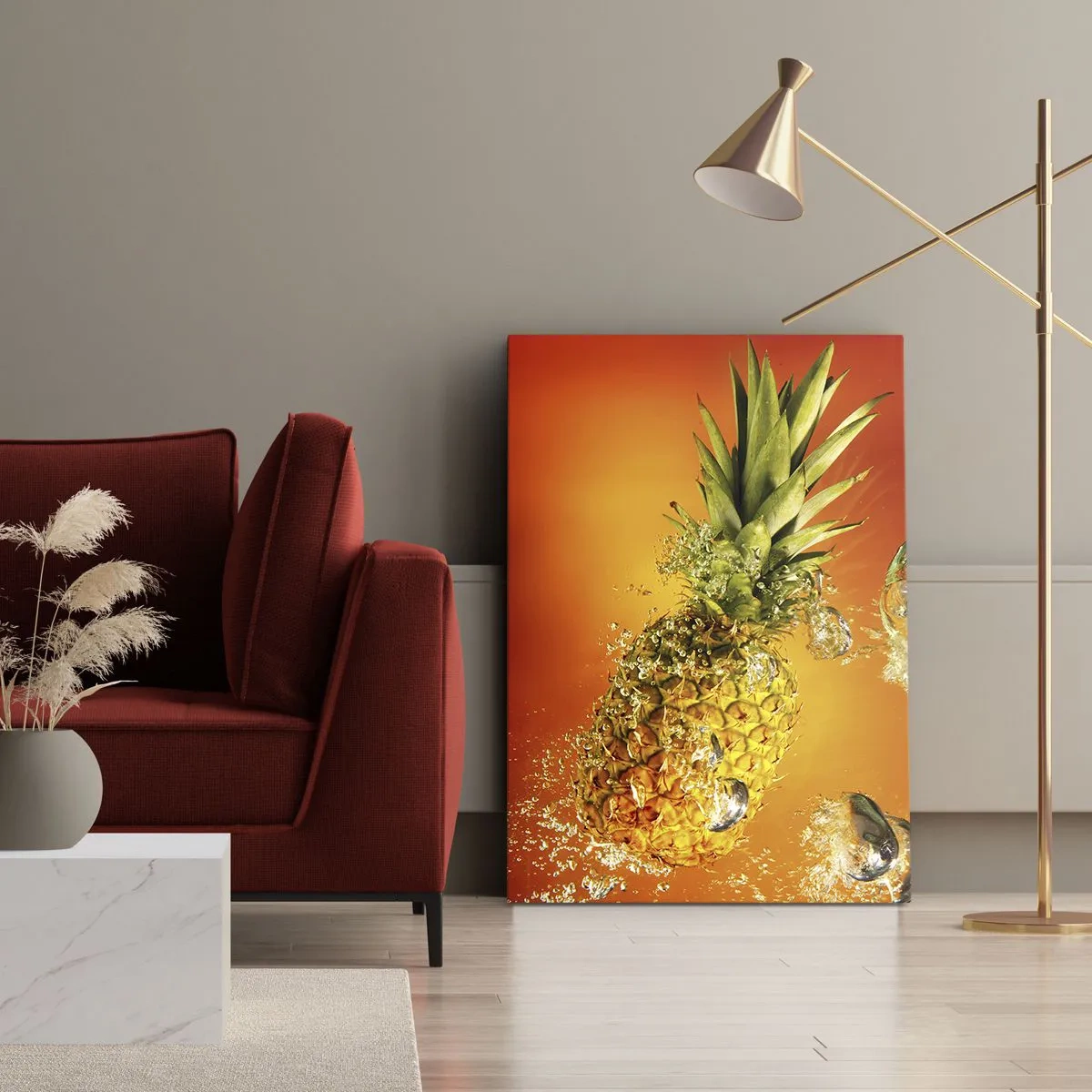 Canvas picture - Tropical Juicy Freshness - 80x120 cm