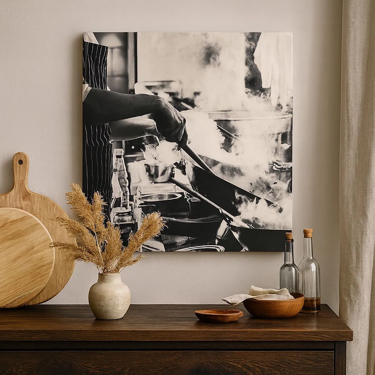 Canvas picture - Alchemy of Flavours - 30x30 cm