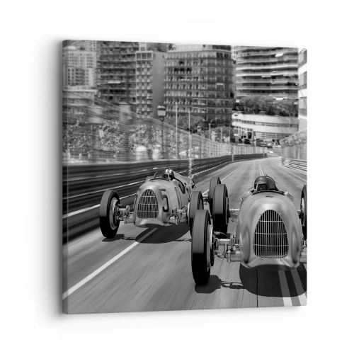 Canvas picture - Long Time Ago in Monte Carlo - 30x30 cm