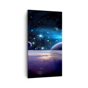 Canvas picture - Still Alone? - 45x80 cm