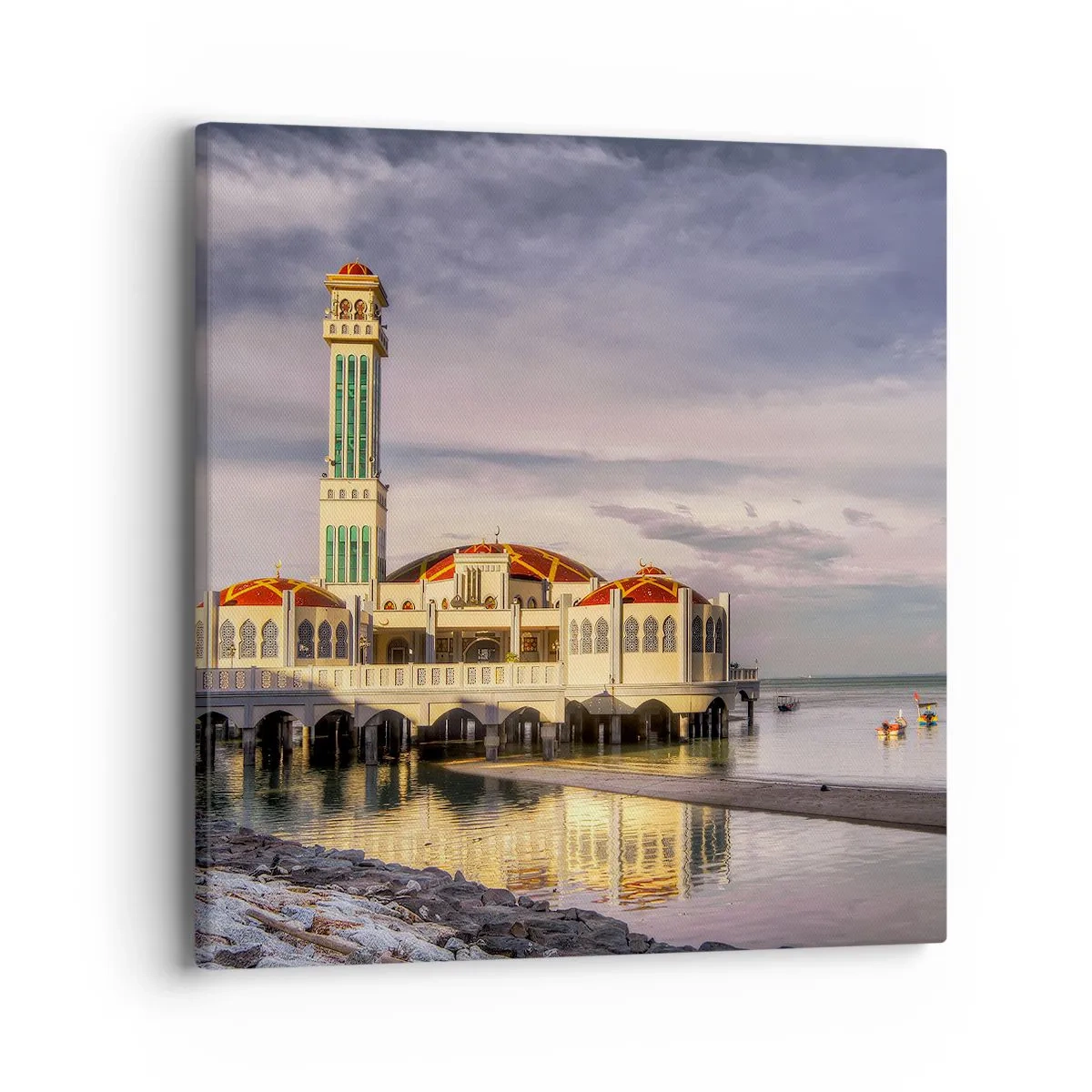 Canvas picture - Temple of Nature - 40x40 cm