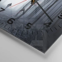 Clock face with numbers