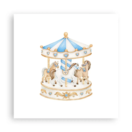 Poster - Sweet Childhood - 40x40 cm