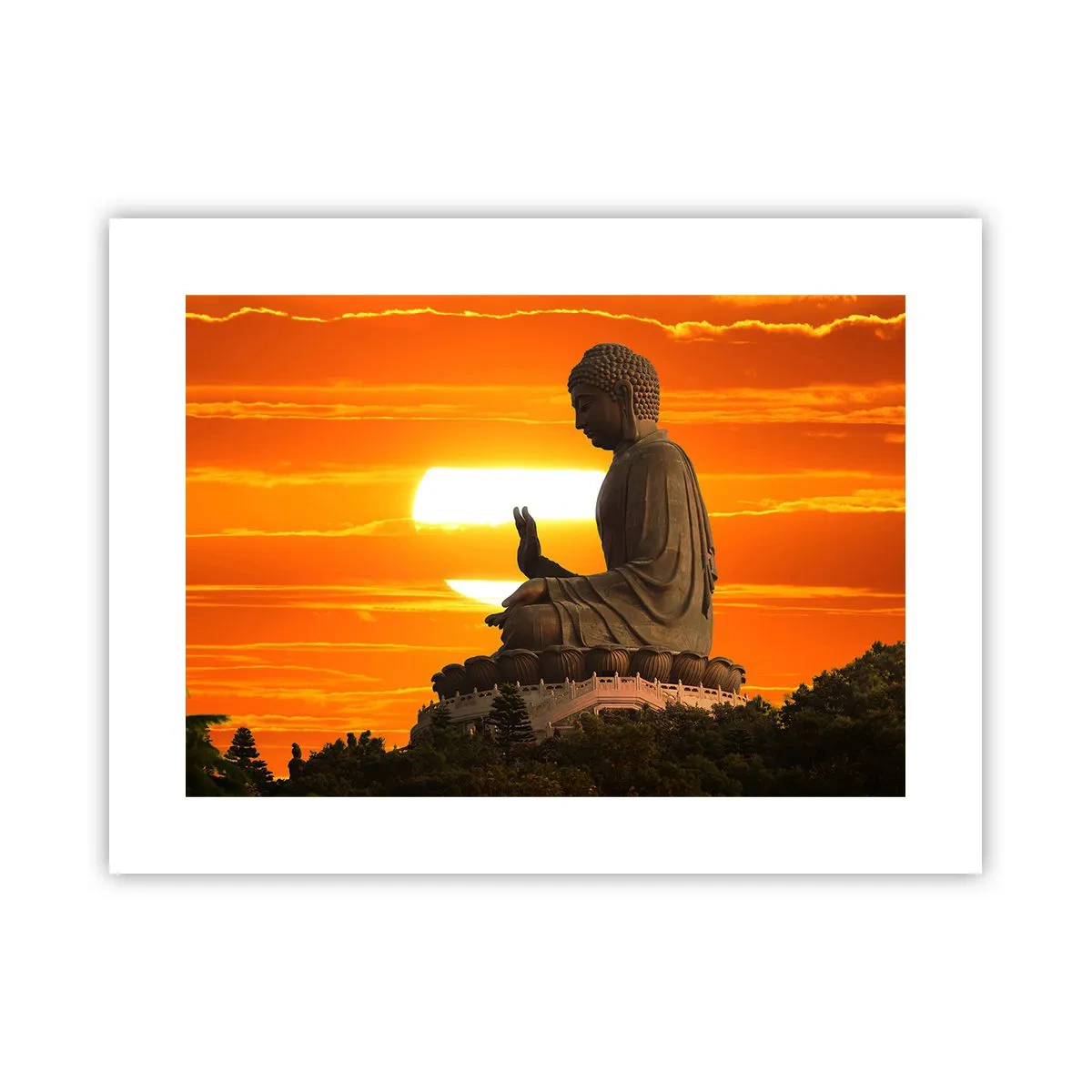 Poster - Facing the World - 40x30 cm