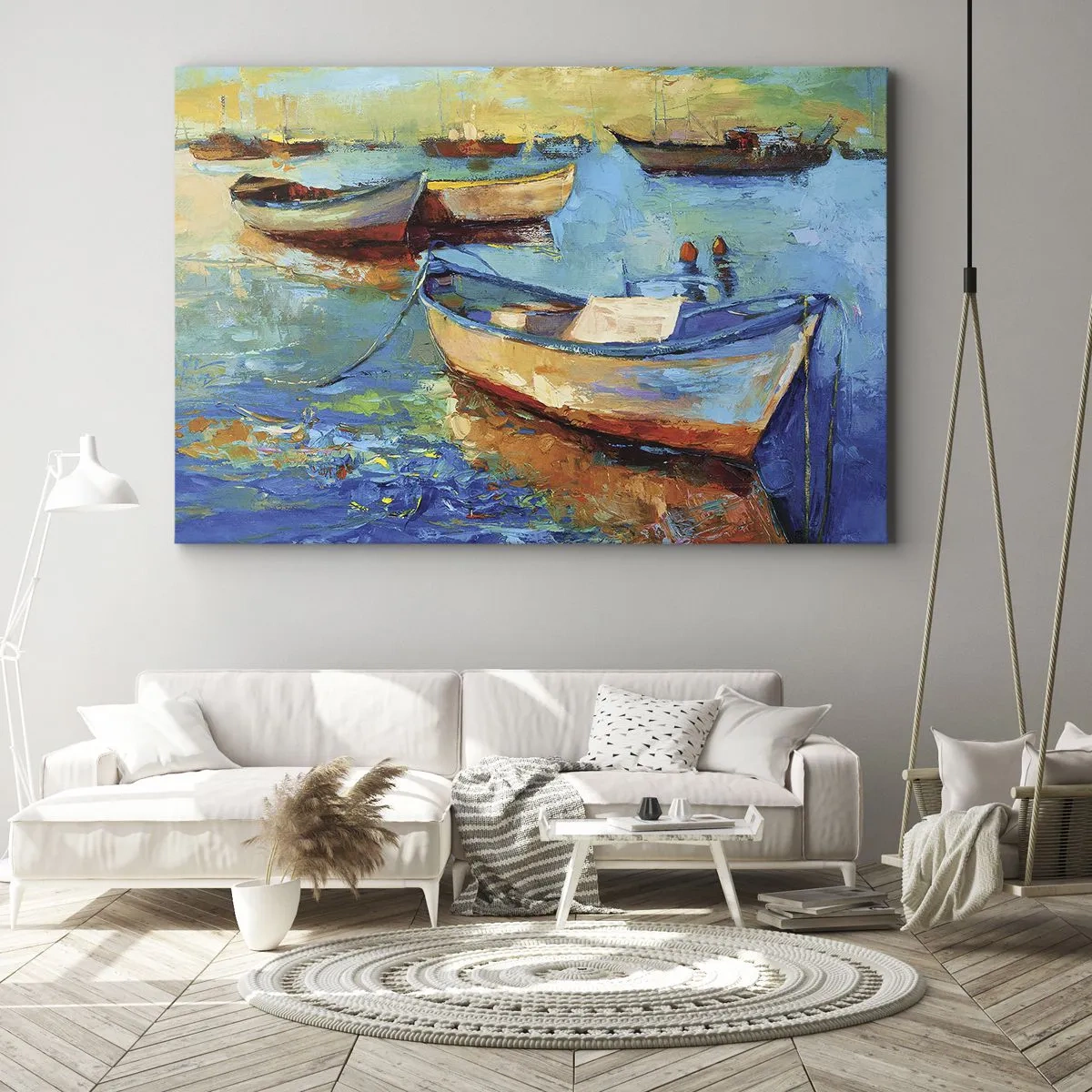 Canvas picture - In a Southern Bay - 100x70 cm
