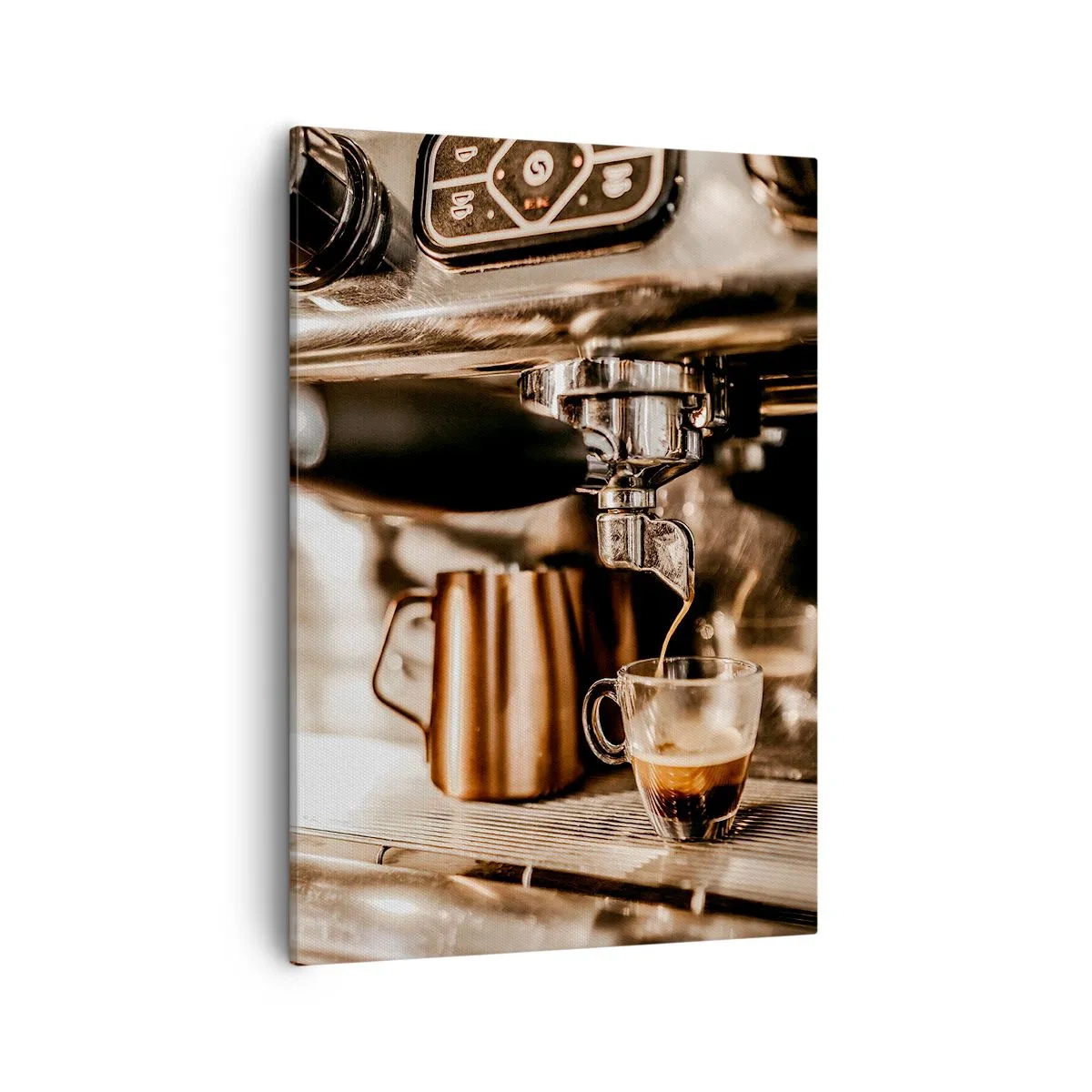 Canvas picture - Glow of a Coffee - 50x70 cm