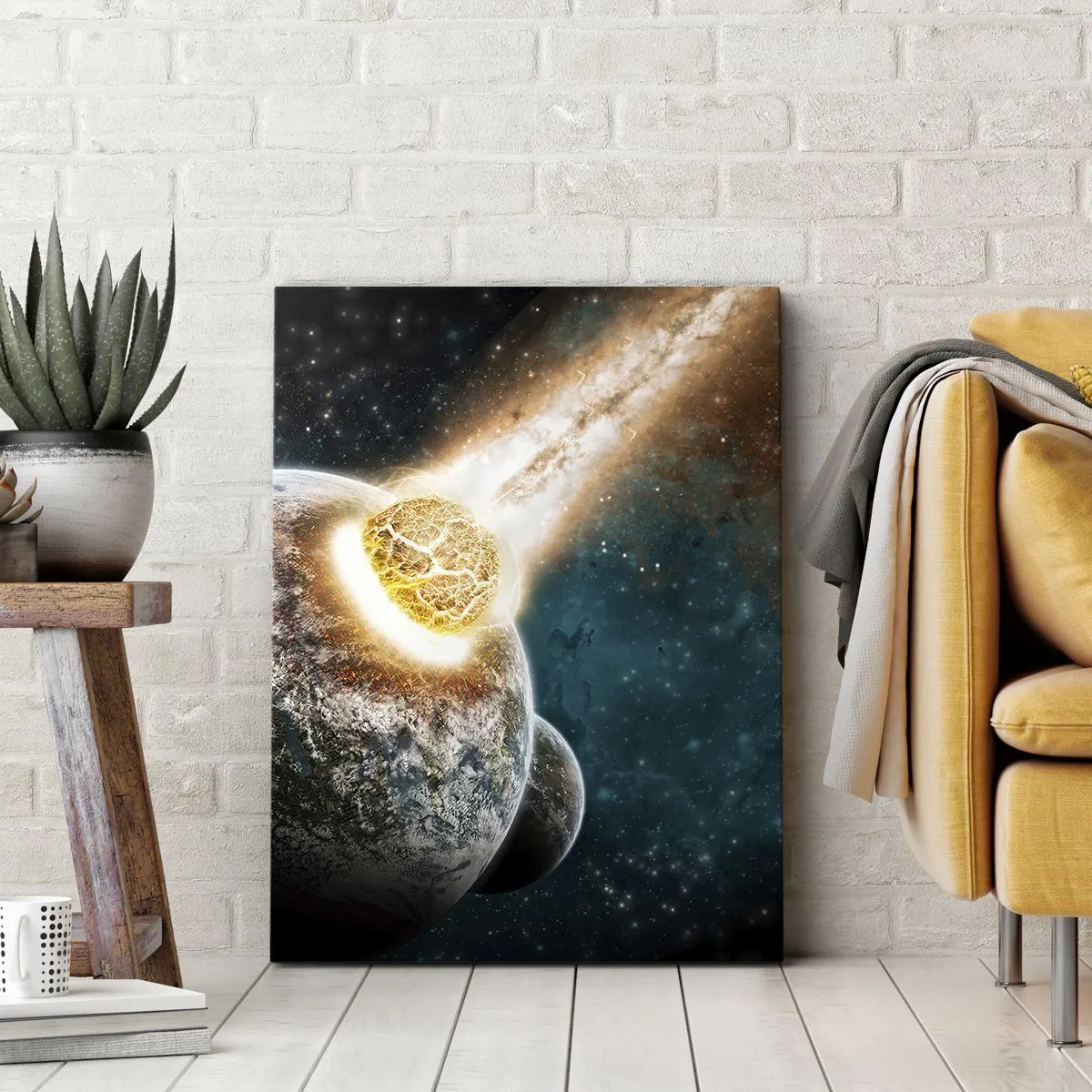 Canvas picture - Demise or Birth? - 45x80 cm