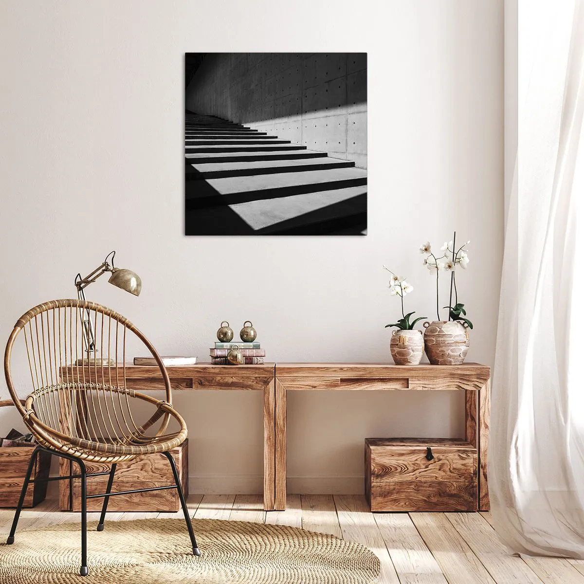 Canvas picture - Raw Beauty of Modernism - 30x30 cm