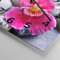 Clock face with numbers