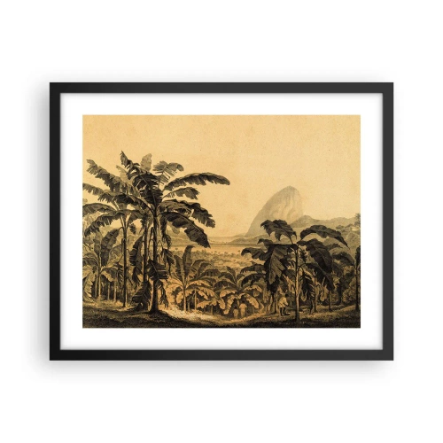 Poster in black frame - In Colonial Character - 50x40 cm