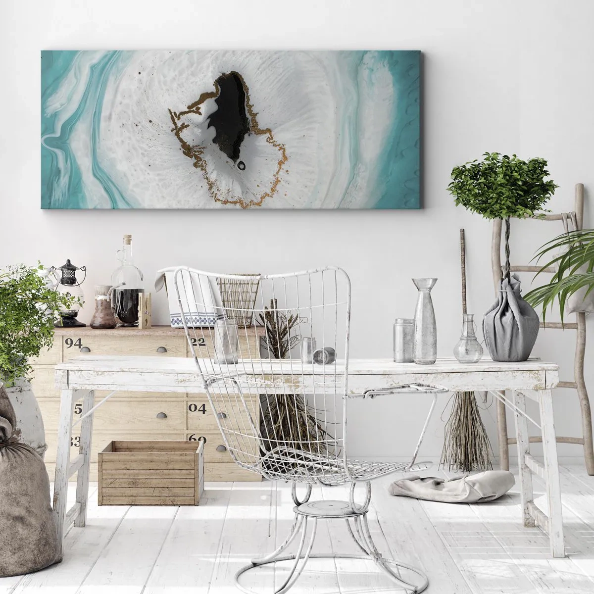 Canvas picture - Into de Deep - 140x50 cm