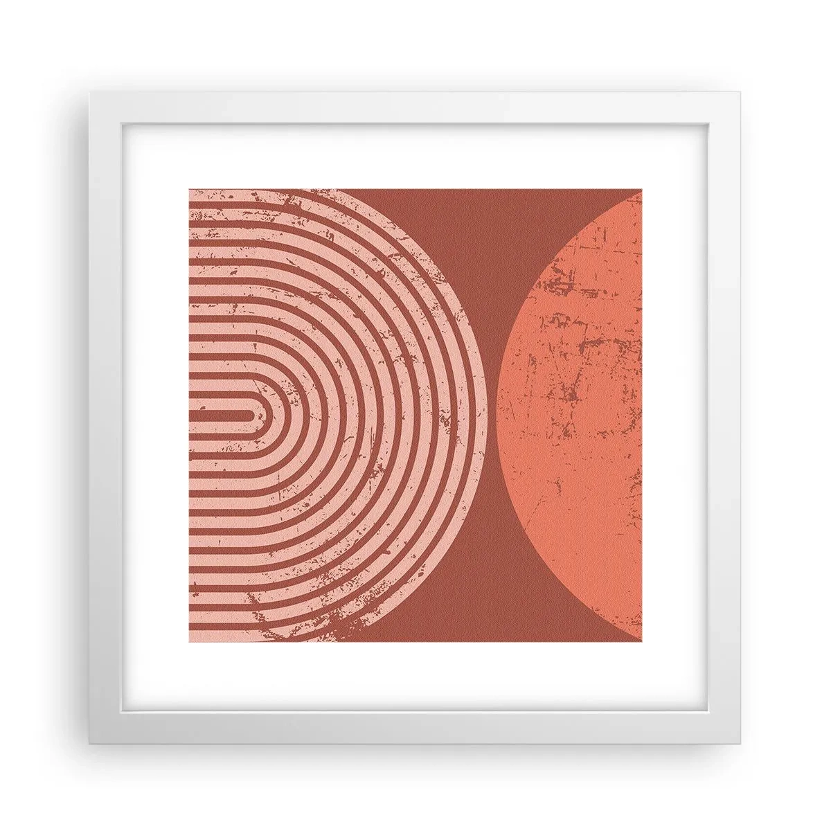 Poster in white frmae - Close Relationship - 30x30 cm