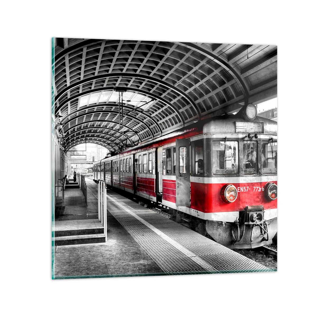 Glass picture - It Might Be a Trip of Life - 50x50 cm