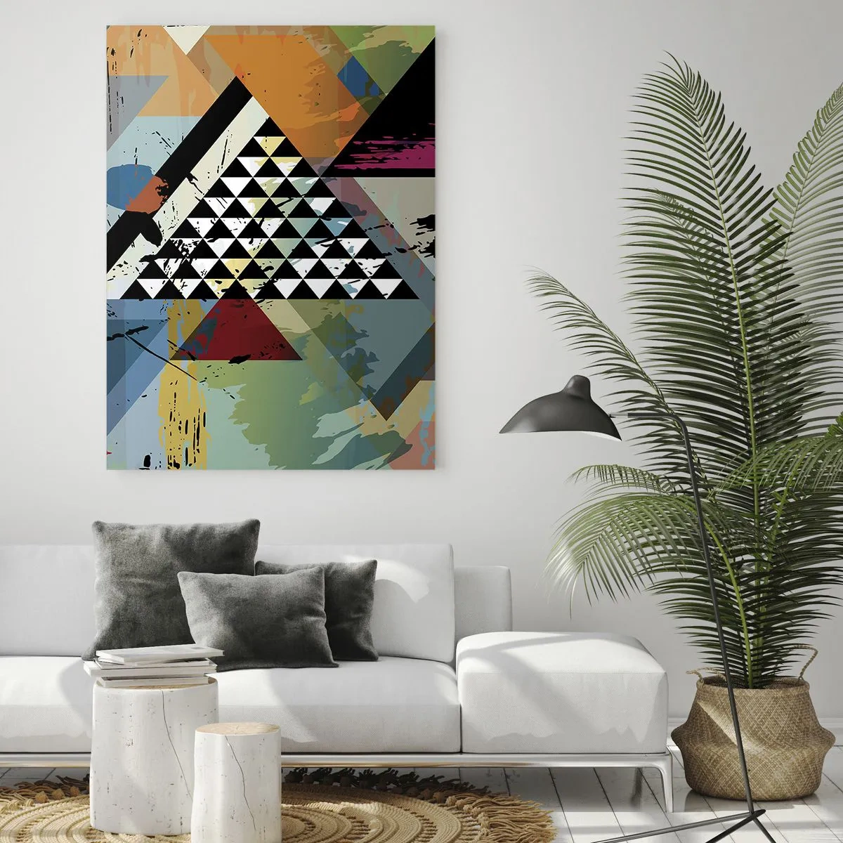 Glass picture - It is So Simple - 50x70 cm