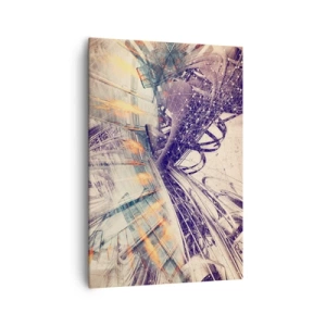 Canvas picture - At High Speed - 70x100 cm