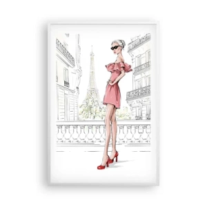 Poster in white frmae - Art of Fashion - 61x91 cm
