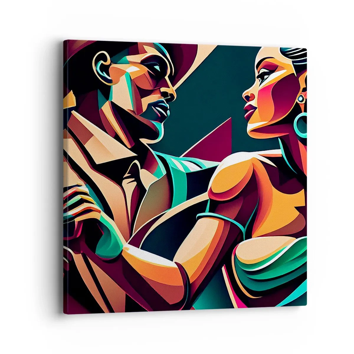 Canvas picture - In a Heartbeat - 40x40 cm