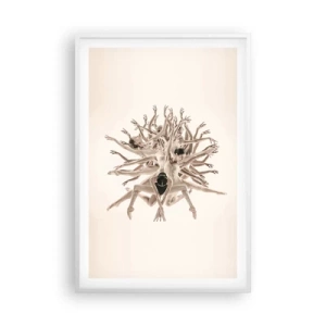 Poster in white frmae - Dance in Bloom - 61x91 cm