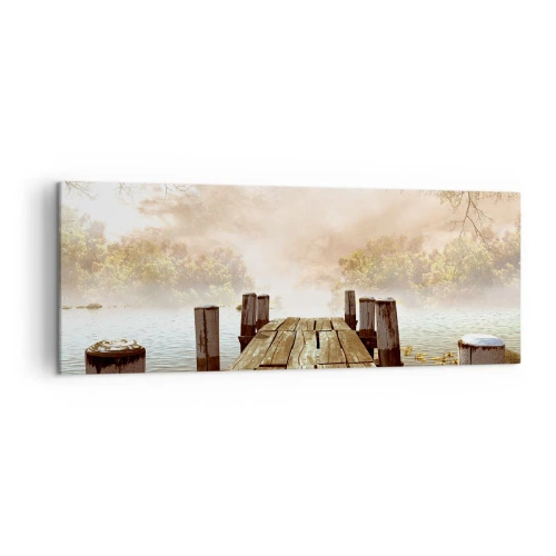 Canvas picture - Gentle Sadness of Autumn - 140x50 cm