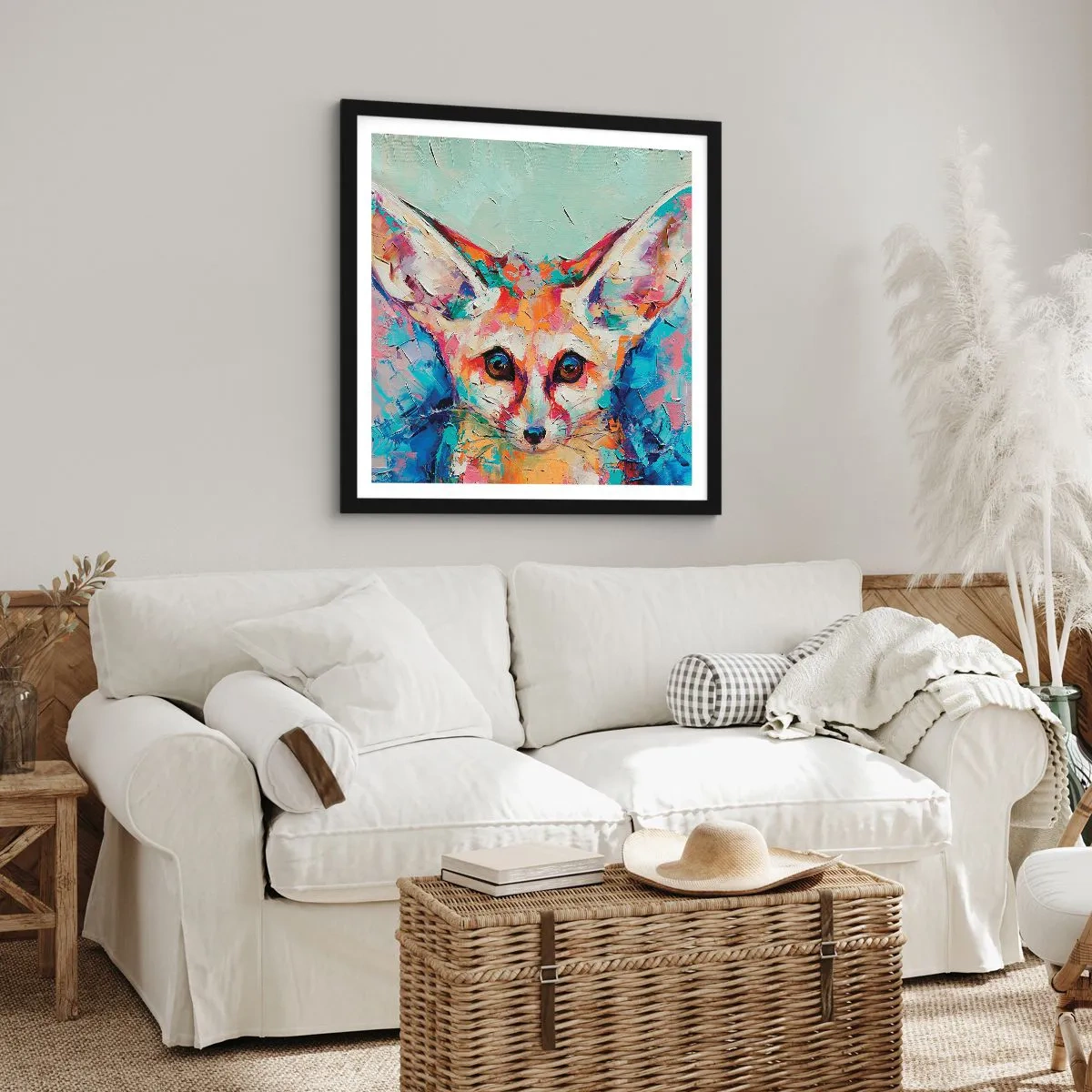 Poster in black frame - Are You Ready for Me? - 50x50 cm