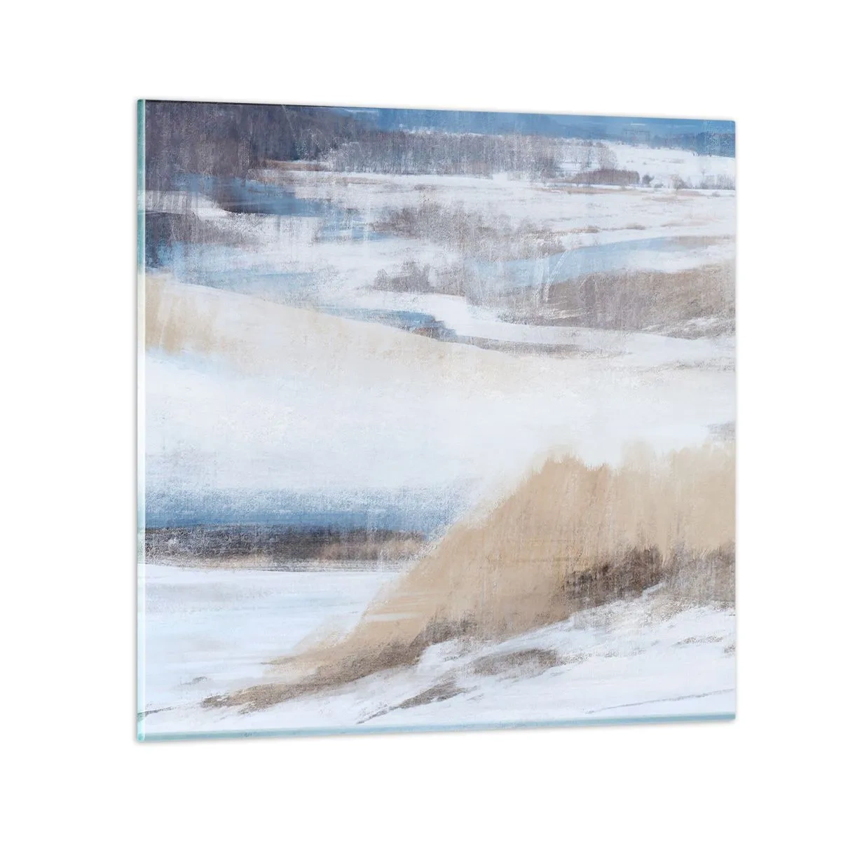 Glass picture - Winter Composition - 30x30 cm