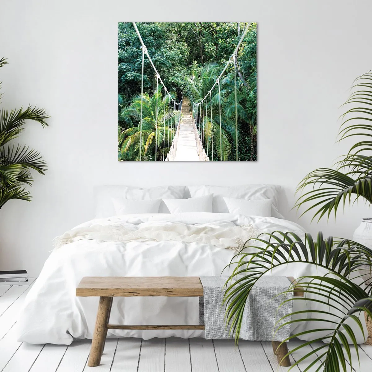 Canvas picture - Welcome to the Jungle! - 60x60 cm