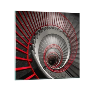 Glass picture - Games of Architecture - 60x60 cm