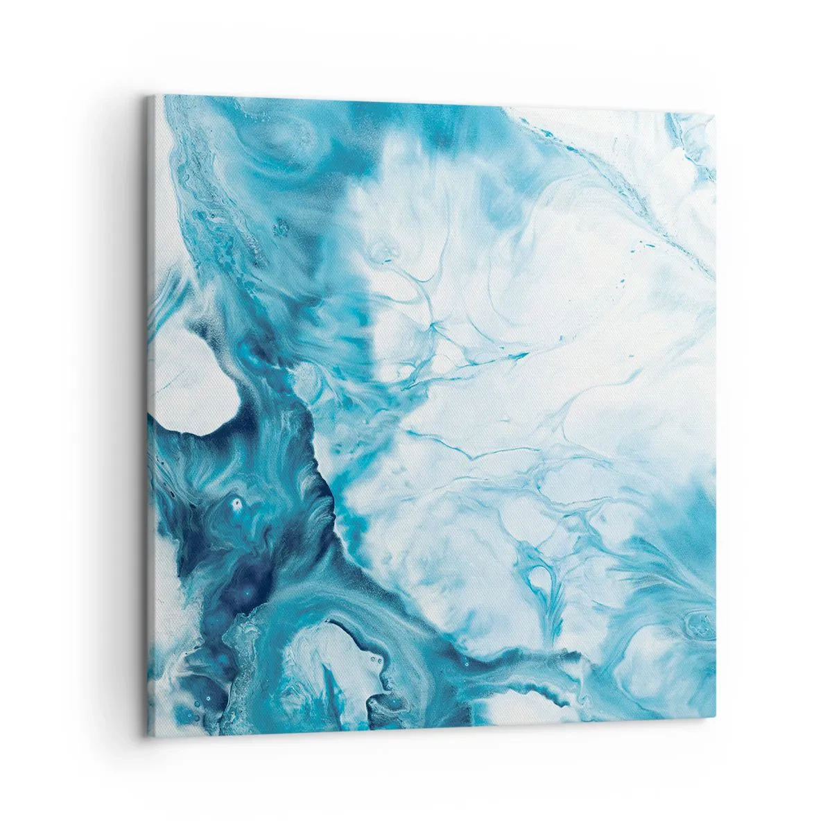 Canvas picture - Concert of Blue - 50x50 cm