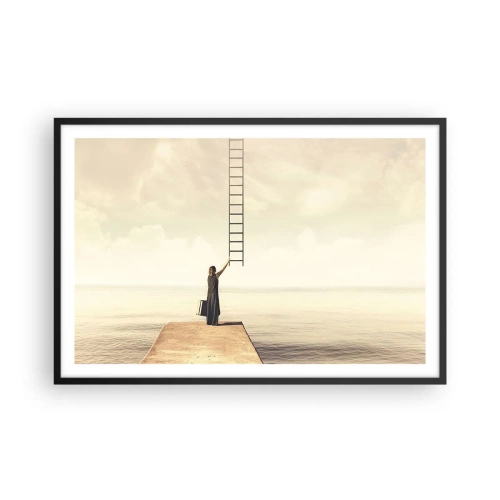 Poster in black frame - Magical Trip - 91x61 cm