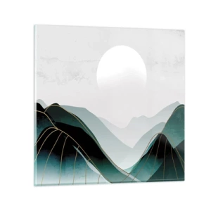 Glass picture - In Full Majesty - 30x30 cm