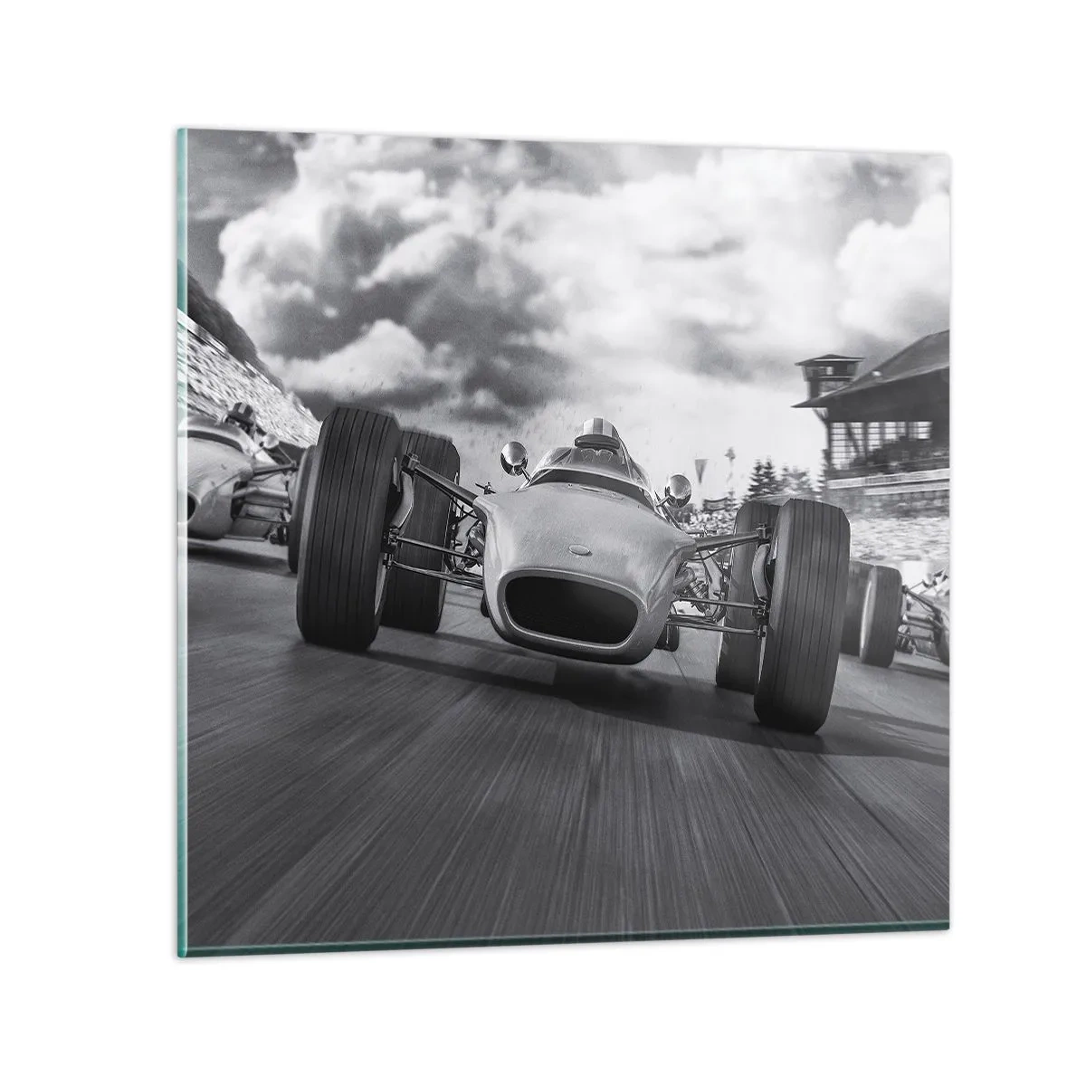 Glass picture - There is Power! - 40x40 cm