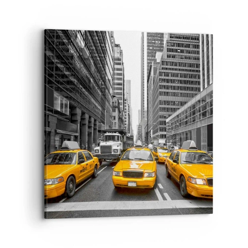 Canvas picture - We Paint the City - 70x70 cm