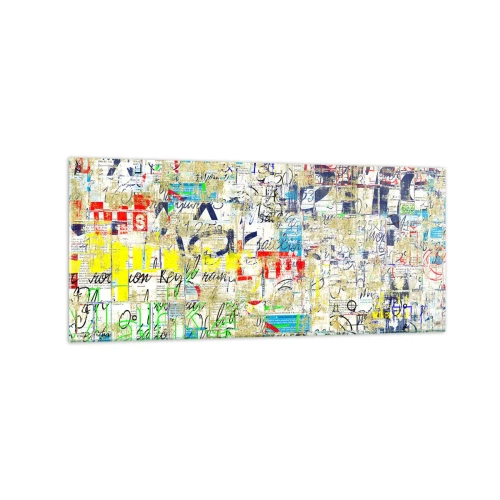 Glass picture - Feast for the Eyes - 120x50 cm