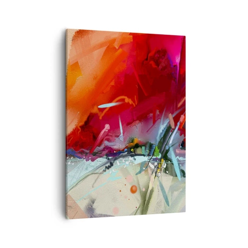 Canvas picture - Explosion of Lights and Colours - 50x70 cm