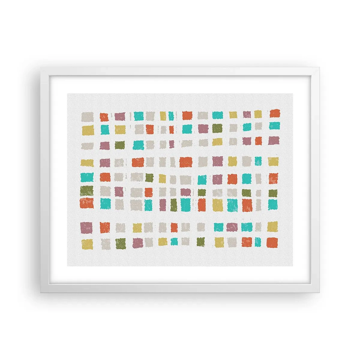 Poster in white frmae - Unknown Game - 50x40 cm