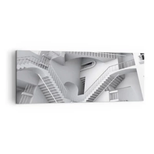 Canvas picture - Paradoxes of Space - 140x50 cm