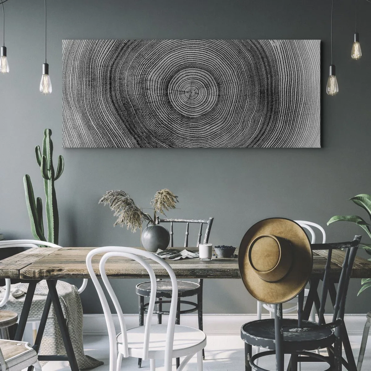 Canvas picture - Sign of the Time - 140x50 cm