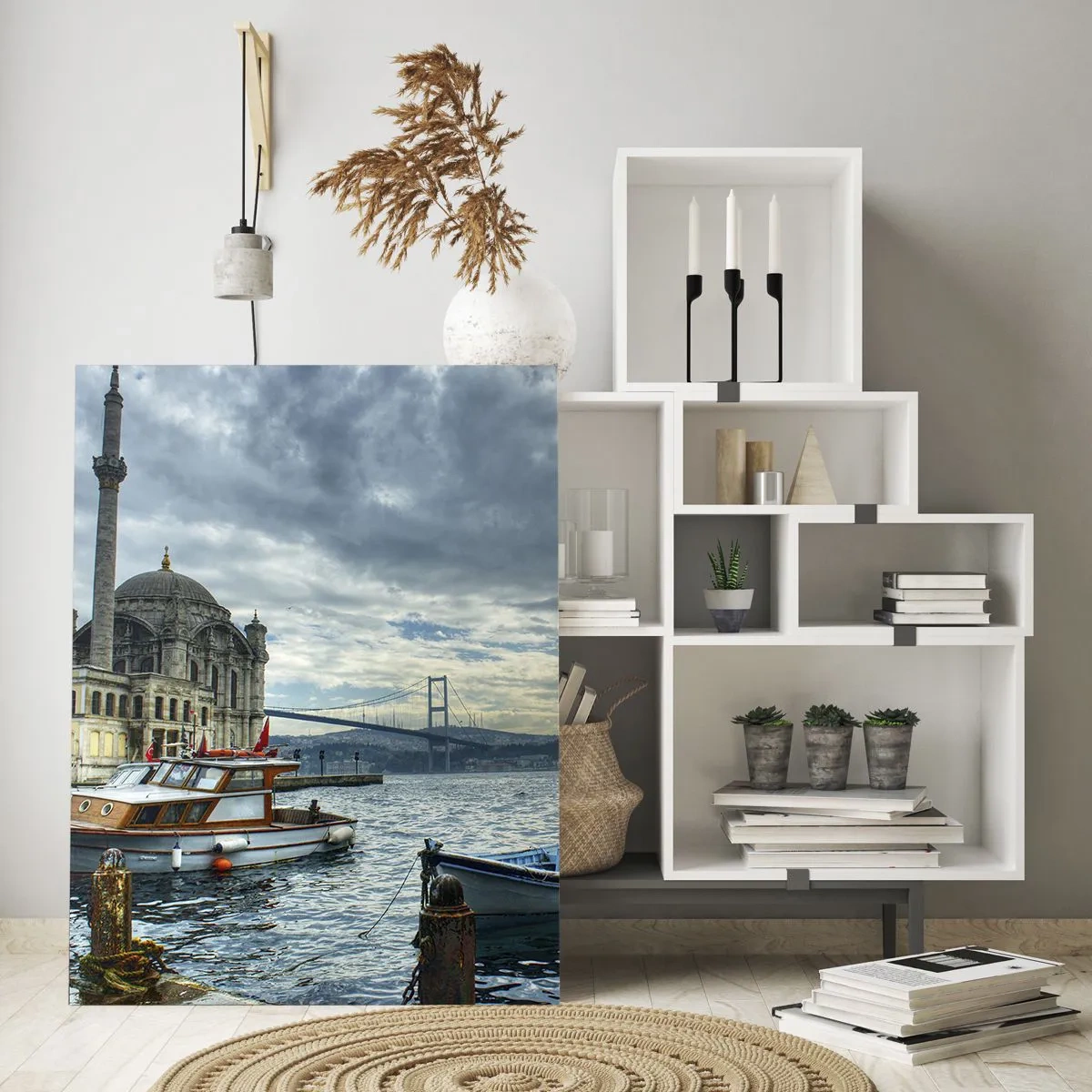 Glass picture - Between Worlds - 70x100 cm