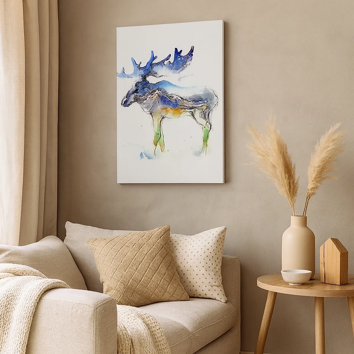 Canvas picture - Hero of a Winter's Tale - 50x70 cm