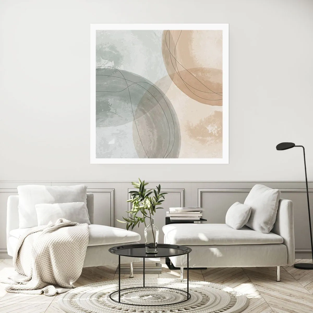 Poster - Permeation of Worlds - 50x50 cm