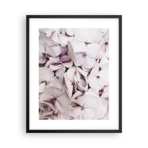 Poster in black frame - In the Flood of Flowers - 40x50 cm