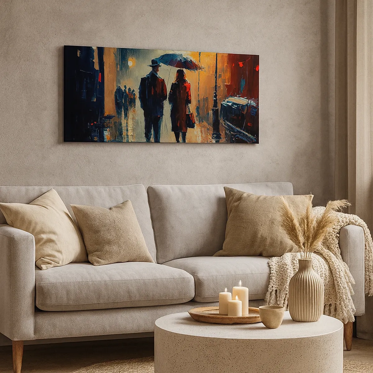 Canvas picture - Urban Love Story - 30x30 cm